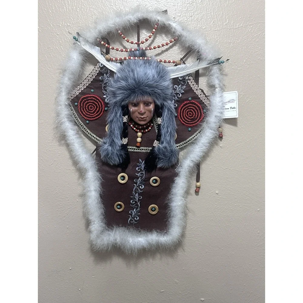 Duck‎ House Heirloom Doll Native American Style Wall Decor Collectible
